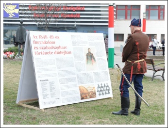A Váci Huszár és Nemzetőr Bandérium márciusi programjai