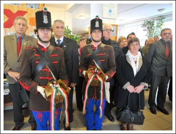 Közös névadójukra emlékeztek Kecskeméten (fotó: H.Szabó Sándor)