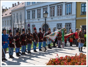 Budavár visszavételére emlékeztünk a Honvéd Emlékműnél (fotó: Pető István)