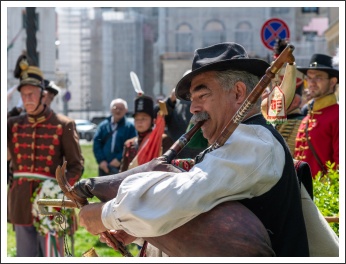 Budavár visszavételére emlékeztünk a Honvéd Emlékműnél (fotó: Pető István)
