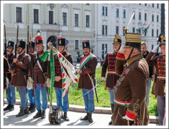 Budavár visszavételére emlékeztünk a Honvéd Emlékműnél (fotó: Pető István)