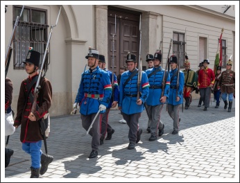 Budavár visszavételére emlékeztünk a Honvéd Emlékműnél (fotó: Pető István)