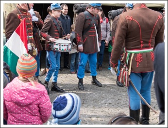 Március 15. a Budai Várban (fotó: Pető István)