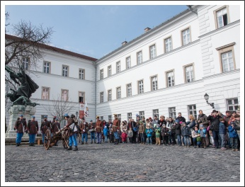 Március 15. a Budai Várban (fotó: Pető István)