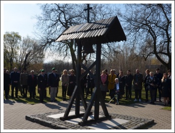 Megemlékezés Kiss Zoltán honvéd ejtőernyős századosról (fotó: Berlinger Dorottya)