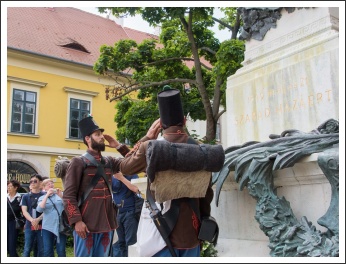 A Szövetség honvédelem napi megemlékezései, Budavári ostrom csatajáték - fotó: Pető István A Szövetség honvédelem napi megemlékezései, Budavári ostrom csatajáték - fotó: Pető István
