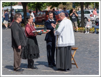 A magyar honvéd gyalogság és tüzérség ünnepe a Budai Várban (fotó: Pető István)