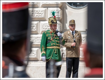 A Magyar Honvédség megalakulásának 175. évfordulójára emlékeztünk (fotó: Pető István)