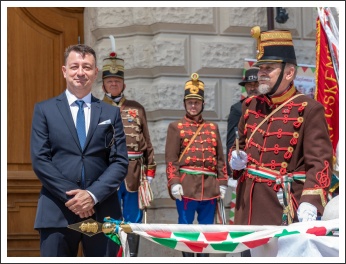 A Magyar Honvédség megalakulásának 175. évfordulójára emlékeztünk (fotó: Pető István)