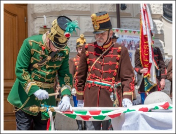 A Magyar Honvédség megalakulásának 175. évfordulójára emlékeztünk (fotó: Pető István)
