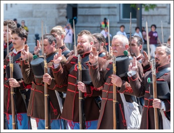 A Magyar Honvédség megalakulásának 175. évfordulójára emlékeztünk (fotó: Pető István)