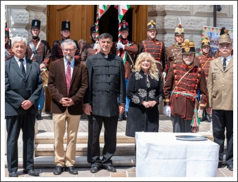 A Magyar Honvédség megalakulásának 175. évfordulójára emlékeztünk (fotó: Pető István)