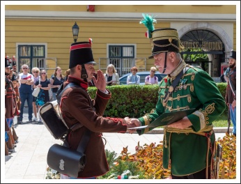 A Magyar Honvédség megalakulásának 175. évfordulójára emlékeztünk (fotó: Pető István)