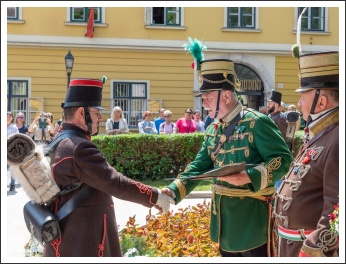 A Magyar Honvédség megalakulásának 175. évfordulójára emlékeztünk (fotó: Pető István)