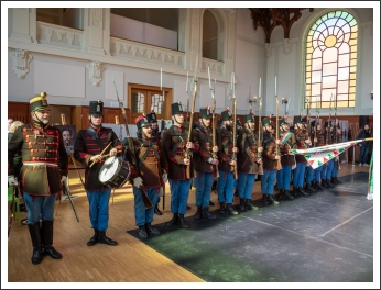 Honvéd toborzók a Budavári Palotában (fotó: Pető István)