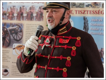 Honvéd toborzók a Budavári Palotában (fotó: Pető István)