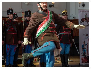 Honvéd toborzók a Budavári Palotában (fotó: Pető István)