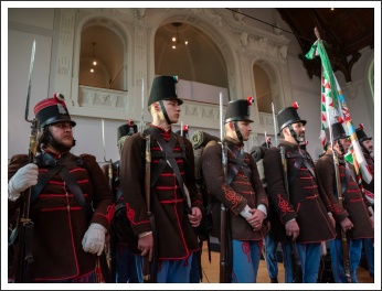 Honvéd toborzók a Budavári Palotában (fotó: Pető István)