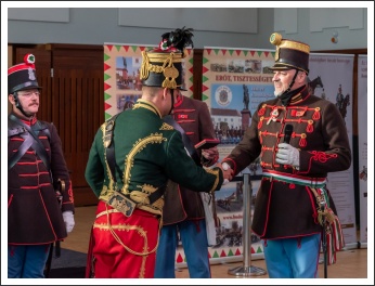 Honvéd toborzók a Budavári Palotában (fotó: Pető István)