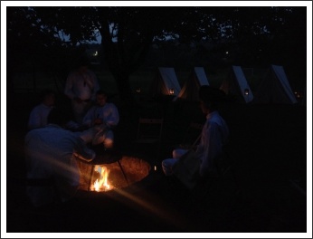 A Váci Ifjú Tüzérek nyári tábora
