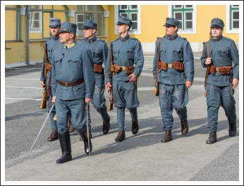 MHKHSZ gyalogsági és tüzérségi kiképzés Bábolnán (fotó: Pető István)