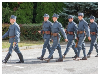 MHKHSZ gyalogsági és tüzérségi kiképzés Bábolnán (fotó: Pető István)
