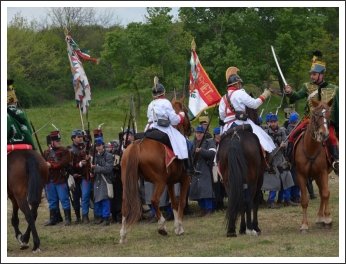 Kiképzés és hadijáték Komáromban (forrás: 2. Honvéd Zászlóalj)