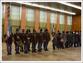 Gyalogság és tüzérség alaki és küllemi minősítő vizsgája, elméleti és fegyverkezelési vizsgája (fotó: Berlinger Dorottya)