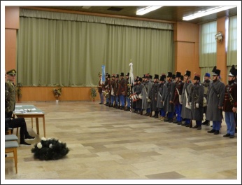 Gyalogság és tüzérség alaki és küllemi minősítő vizsgája, elméleti és fegyverkezelési vizsgája (fotó: Berlinger Dorottya)