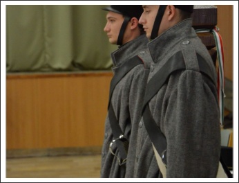 Gyalogság és tüzérség alaki és küllemi minősítő vizsgája, elméleti és fegyverkezelési vizsgája (fotó: Berlinger Dorottya)