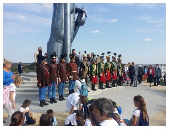 Miskahuszár szoboravató Pákozdon (fotó: Borsics Ferenc)