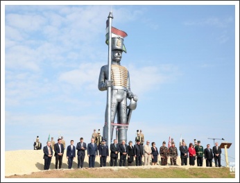 Miskahuszár szoboravató Pákozdon (fotó: Sándor Judit)