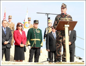 Miskahuszár szoboravató Pákozdon (fotó: Sándor Judit)