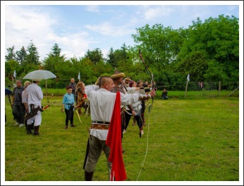 Nemzetközi verseny a pátyi íjászpályán