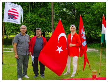 Nemzetközi verseny a pátyi íjászpályán