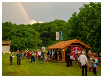 Nemzetközi verseny a pátyi íjászpályán