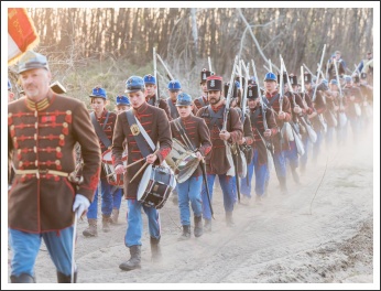 A Tavaszi Hadjárat Gyalogmenete - fotó: Pető István