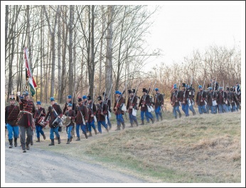 A Tavaszi Hadjárat Gyalogmenete - fotó: Pető István
