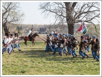 A Tavaszi Hadjárat Gyalogmenete - fotó: Pető István