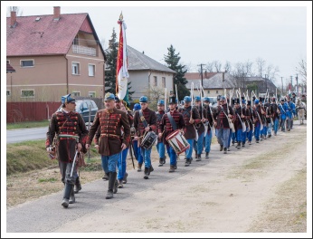 A Tavaszi Hadjárat Gyalogmenete - fotó: Pető István