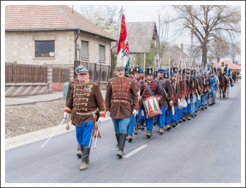 A Tavaszi Hadjárat Gyalogmenete - fotó: Pető István
