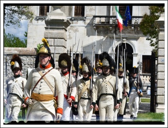 Magyar bakák nyomában, Itáliában - Sacile 1809-2019 (fotó: Agostina Mizzi)