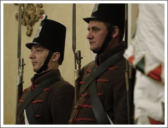 Régészeti kutatások a segesvári harctéren kiállítás megnyitója – Fotó: PIM