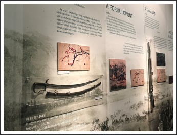 A zászlóalj fegyverei a kiállításon - fotó: budaihonvedek.hu