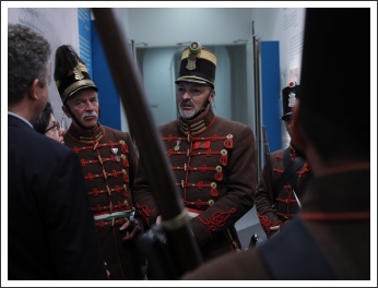 Eszmecsere Soós Zoltánnal igazgatóval – Fotó: PIM