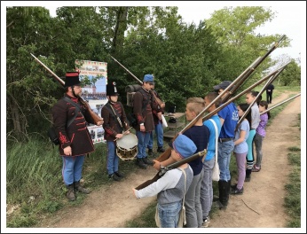 Kishuszárok Simonpusztán (fotó: Budai 2-ik Honvédzászlóalj)