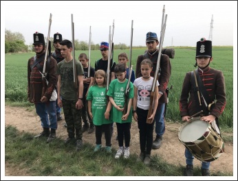 Kishuszárok Simonpusztán (fotó: Budai 2-ik Honvédzászlóalj)