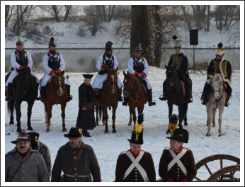 Csata a havas Tisza-parton (fotó: Horváth Zsombor)