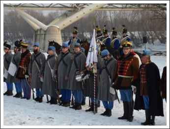 Csata a havas Tisza-parton (fotó: Horváth Zsombor)