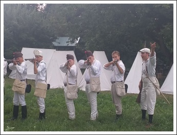 A Váci Ifjú Tüzérek nyári tábora